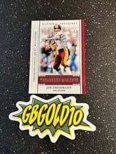 2020 Panini National Treasures Joe Theismann #100