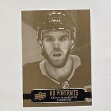 2021 Upper Deck UD Portraits Connor McDavid #P-25
