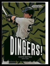 2025 Panini Prizm Dingers! Hideki Matsui #3 card