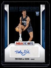2024-25 Hoops Great SIGnificance Tristan da Silva #GS-TDS card