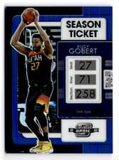 Rudy Gobert 2021 Panini Contenders Optic card