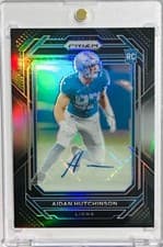 Aidan Hutchinson 2022 Panini Chronicles Prizm Black card