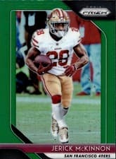 Jerick McKinnon 2018 Panini Prizm card