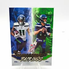 2025 Topps Signature Class Paramount Pairings Sam Darnold #PP-6 card