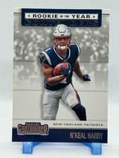 N’Keal Harry 2019 Panini Contenders Rookie of the Year Contenders card