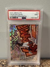 Caleb Williams 2024 Panini Absolute Kaboom Horizontal card