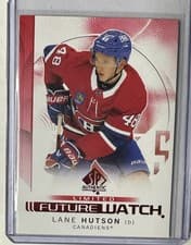 Lane Hutson 2024 SP Authentic card
