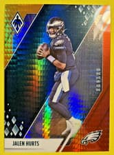 Jalen Hurts 2021 Panini Phoenix card