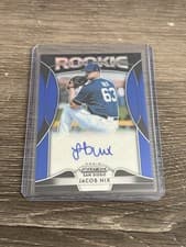 Jacob Nix 2019 Panini Prizm Rookie Autographs card