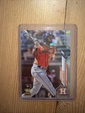 Yordan Alvarez 2020 Topps Chrome card
