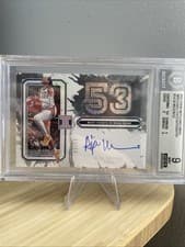 2025 Panini Impeccable WNBA Impeccable Stats Autographs A'ja Wilson #3
