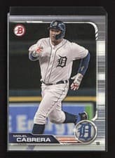 2019 Bowman Miguel Cabrera #21