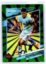 Rodrigo de Paul 2021 Panini Donruss Road to Qatar card