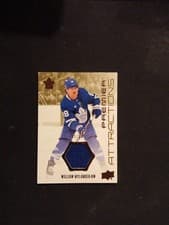 2024-25 Upper Deck Premier Premier Attractions Jersey William Nylander #PA-WN card