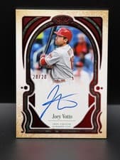 2026 Topps Tier One Tier One Talent Autographs Joey Votto #T1TA-JV card