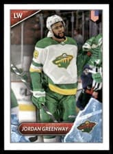 Jordan Greenway 2021 Topps NHL Sticker card