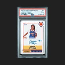 2024 Topps Chrome McDonald's All-American Event Autographs Sarah Strong #EA-SS card