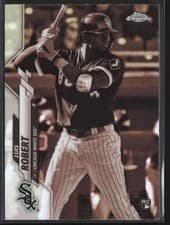 Luis Robert 2020 Topps Chrome card