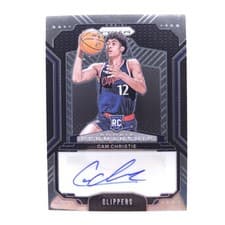 2024-25 Panini Prizm Rookie Penmanship Cam Christie #RPE-CCH card