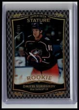 2024-25 Upper Deck Stature 2023-24 Base Rookies Update Dmitri Voronkov #35 card