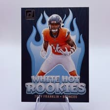 2024 Donruss White Hot Rookies Troy Franklin #WH7