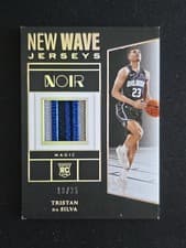 2024-25 Panini Noir New Wave Jerseys Set Tristan da Silva #26 card