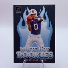 2024 Donruss White Hot Rookies Keon Coleman #WH4