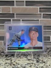 2025 Topps Chrome Platinum 1955 Cards That Never Were Jim Bunning #55NW-10 card