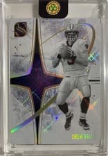2025 Panini Silhouette White Night Drew Brees #18 card