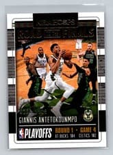 Giannis Antetokounmpo 2018 Panini Hoops Road to the Finals card