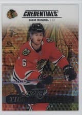 2025-26 Upper Deck Credentials Acetate Debut Ticket Access Sam Rinzel #DTAA-SR card