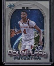 Ace Bailey 2024-25 Bowman University Chrome Boundless Potential card