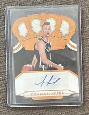 Dzanan Musa 2018 Panini Crown Royale Crown Autographs Rookies card