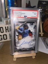 Junior Caminero 2024 Topps Finest Autograph card