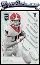 Brock Bowers 2024 Donruss Elite Rookie Elitist card