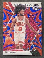 2020 2019 Panini Mosaic Coby White #264