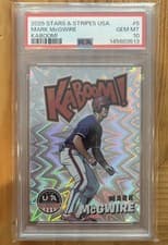 2025 Panini Stars & Stripes Kaboom Mark McGwire #5 card
