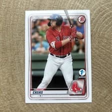 Triston Casas 2020 Bowman Draft 1st Edition card