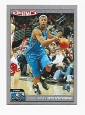 Deshawn Stevenson 2004-05 Topps Total Base Set card