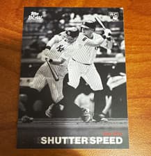 2025 Topps Black & White Shutter Speed Ben Rice #SS8 card