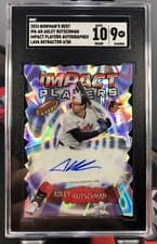 2024 Bowman's Best Impact Players Autographs Adley Rutschman #IPA-AR card