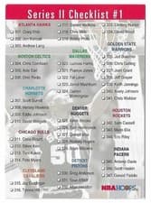 Series II Checklist #1: 301-389