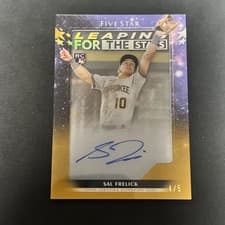 Sal Frelick 2024 Topps Five Star Leaping For The Stars card