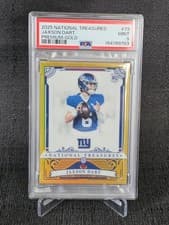 2025 Panini National Treasures Premium Jaxson Dart #73 card