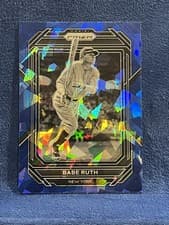Babe Ruth 2023 Panini Prizm card