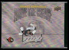 2024-25 Upper Deck MVP Above the Crease Joonas Korpisalo #AC-10 card