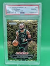 2024-25 Panini Prizm Monopoly Millionaire Black Jaylen Brown #B5 card