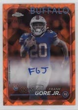 2024 Topps Chrome Sapphire Edition Rookies Autographs Sapphire Frank Gore Jr. #RA-FGO card