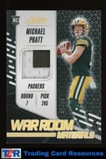 Michael Pratt 2024 Panini Absolute War Room Materials card