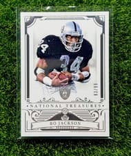 2025 Panini National Treasures Base Set Bo Jackson #53 card